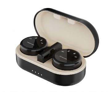 Porodo Wireless Microphone Dual Mic With Charging Case Front View - ID 7148285
