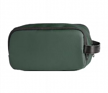 Green Lion Elegant Pouch  Dark Green Front View - ID 7148287
