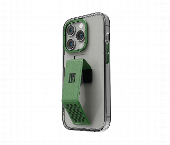 New Arrivals For Levelo Morphix Clara Gripstand Iphone 14 Pro Imd Clear Back Case Green - ID 7148309