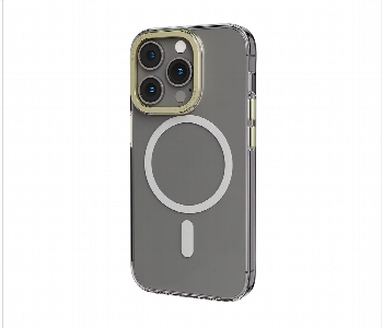 Express Delivery - Levelo Magsafe Sensa Clear Back Case For Iphone 14 Pro Clear Champagne - ID 7148337