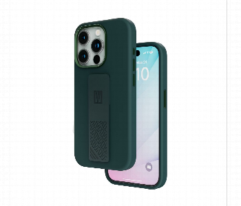 Express Delivery - Levelo Morphix Silicone Case With Silicone Grip For Iphone 15 Pro Green - ID 7148351