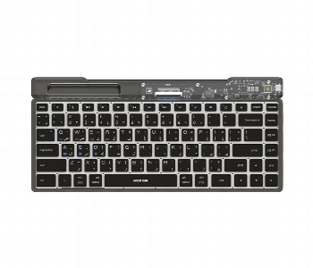 Express Delivery - Green Lion Transparent Keyboard - ID 7148364
