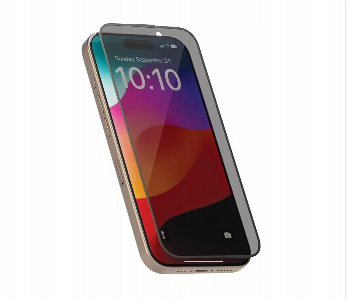 Levelo Privacy Soft Edge Twice Tempered Glass For Iphone 15 Pro Front View - ID 7148404