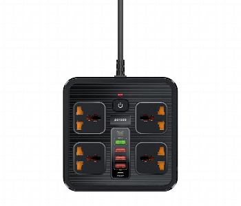 Porodo Multi Port Universal Ac Sockets 3M Front View - ID 7148439