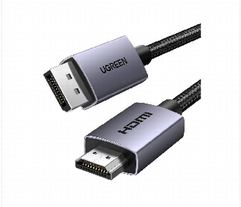 Express Delivery - Ugreen Displayport To Hdmi 4K Cable Qstar - ID 7148479