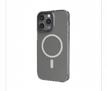 Express Delivery - Levelo Magsafe Sensa Clear Back Case For Iphone 14 Pro Clear Or Gray - ID 7148497