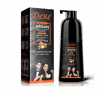 Express Delivery - Dexe Argan Hair Color Shampoo 420Ml - ID 7148499