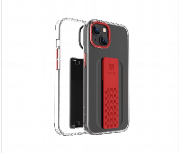Express Delivery - Levelo Graphia Iphone 14 Imd Clear Case Red - ID 7148502