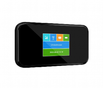 Porodo Portable Mifi 5G Wireless Router 5000Mah Black Front View - ID 7148507