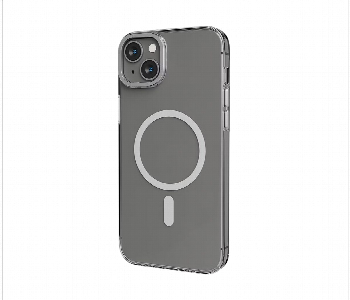 New Arrivals For Levelo Magsafe Sensa Clear Back Case For Iphone 14 Plus Clear Or Silver - ID 7148582