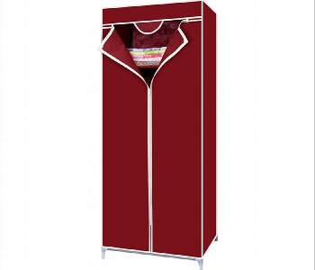 Quality Portable Fabric Wardrobe Closet Front View - ID 7148599