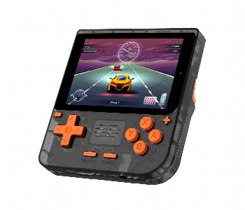 Express Delivery - Porodo Gaming Retro Arcade Gaming Console  Black Or Orange - ID 7148608