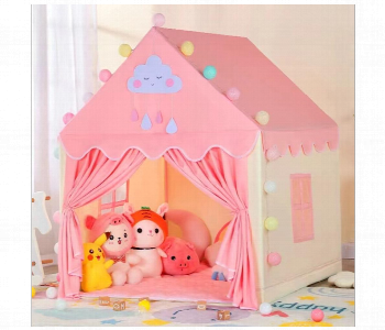 New Arrivals For Large Foldable Play Tent House For Kids Girls Boys Indoor Outdoor With Storage Bag Princess Castle Gift - ID 7148614