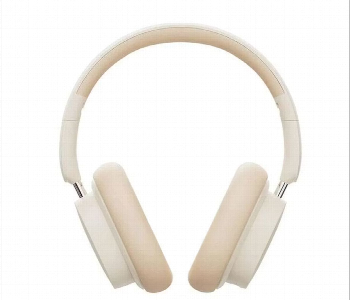 Baseus Bowie D05 Wireless Headphones  Creamy White Front View - ID 7148615