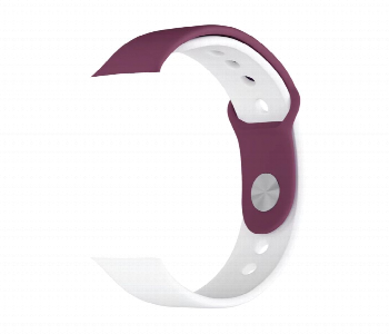 New Arrivals For Porodo Lifestyle Silicone Qatar Flag Watch Belt - ID 7148623