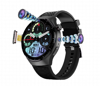 Stay Connected, Stay Smart For Porodo Vista 4G Cellular And  Video Smart Watch Black - ID 7148642