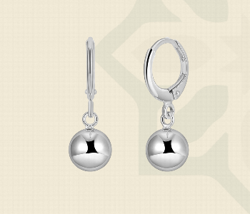 Express Delivery - The Silver Drops Earrings 4251 - ID 7148706