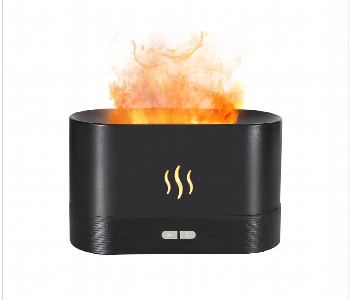 New Arrivals For Flame Effect Essential Oil Diffuser Black - ID 7148718