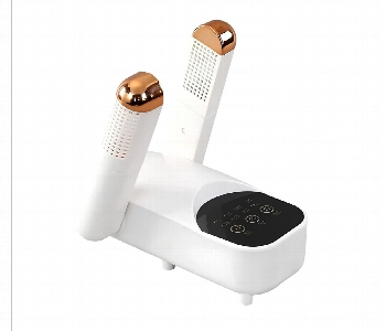 Multifunctional Shoe Dryer White Front View - ID 7148748
