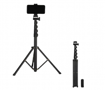 Jmary Mt 39 2In1 Portable Tripod And Selfie Stick Front View - ID 7148754