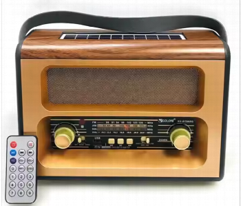 Express Delivery - Golon Rx Bt88Sq Portable Bluetooth Fm Radio With Usb Sd Aux And Rechargeable Battery - ID 7148962