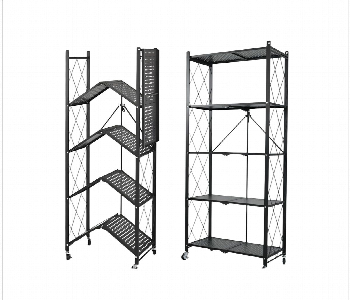 Express Delivery - Foldable 5 Tier Storage Shelf Trolley - ID 7149000