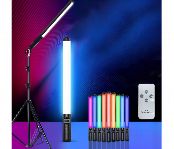 Rgb Colorful Led Light Stick 6000K Front View - ID 7149027