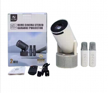 Home Cinema Stereo Karaoke Projector Hy300 Pro Front View - ID 7149067