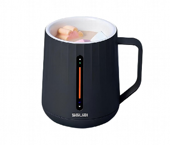New Arrivals For Sguai Smart Heating Cup Stainless Steel Black - ID 7149079
