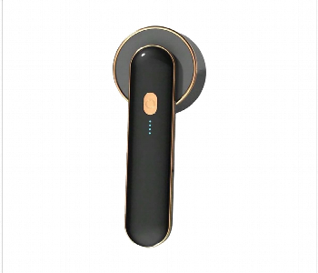 Electric Rechargeable Lint Remover For Clothes Black Front View - ID 7149096