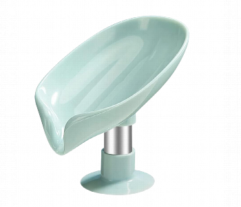 New Arrivals For Leaf Shape Self Draining Soap Dish Holder  Green - ID 7149110