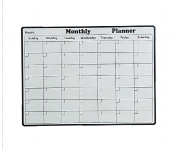 New Arrivals For Dry Erase Fridge Magnetic White Board Calendar - ID 7149152