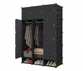 New Arrivals For Diy Plastic 12 Clothes Wardrobe With Shoe Rack - ID 7149165