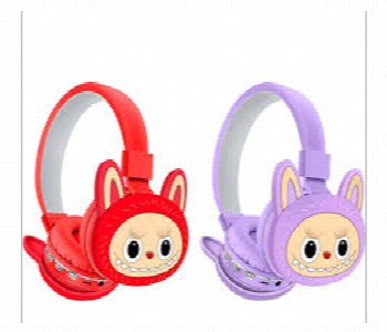 New Arrivals For Labubu Wireless Stereo Headset Ah806G  Bluetooth Over Ear Headphones With Mic For Music And Gaming - ID 7149174