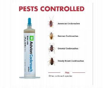 Express Delivery - Advion Cockroach Gel Bait Insecticide Powerful Cockroach Bait For Home Pest Control - ID 7149198