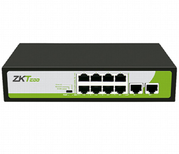 Express Delivery - Zkteco Pe082 120 C Bs 8 Port Poe Switch With 2 Uplink Ports And 250M Transmission - ID 7149231