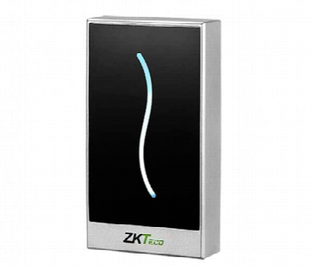 Zkteco Proid40Be Rfid Card Reader With Ip65 Rating And External Led Control Front View - ID 7149232