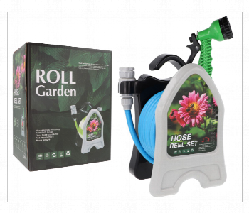 New Arrivals For Garden Hose Reel Set With 10 Meter Pvc Hose Hose Connectors And 2 Pattern Spray Nozzle For Outdoor Watering - ID 7149276