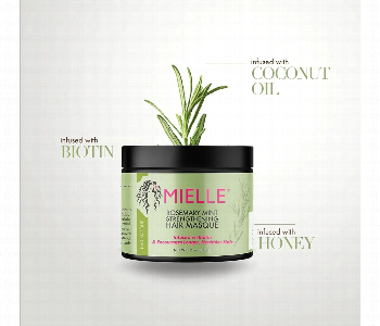 Mielle Rosemary Mint Hair Masque 340G Front View - ID 7149316
