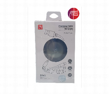 Express Delivery - Xundd 3 In 1 Charging Cable 15 Watts - ID 7149398