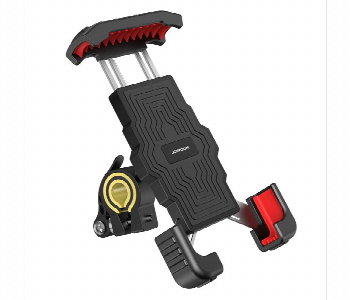 Joyroom  Bicycle Phone Holder Black Red Front View - ID 7149423