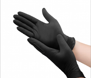 New Arrivals For Gloves Vinyl Black Powder Free Q Pac 1X100 Pieces - ID 7149441