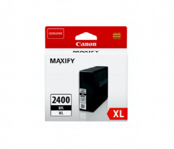 Canon 2400 Xl Black Ink Cartridge. Front View - ID 7149451