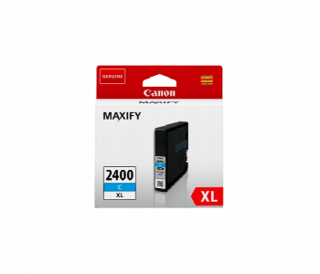 Canon 2400 Xl Cyan Ink Cartridge. Front View - ID 7149452