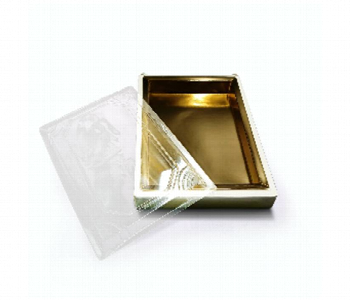 Express Delivery - Sweet Box Beige With Clear Lid 1 Piece  Sbg1 - ID 7149481