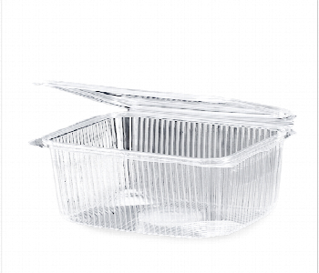 Express Delivery - Clear Hinged Container 64 Oz Q Pac 1X10  Chct64 - ID 7149508