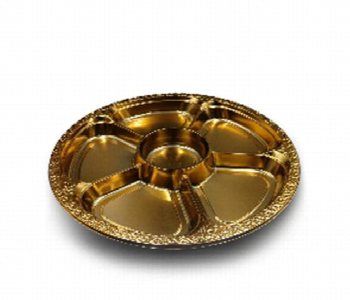 Express Delivery - Q Pac Sushi Container Gold Round Grid Big Sm1 2101 5 Pieces  Sgrbx5 - ID 7149641