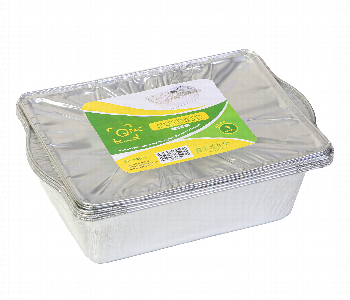 Express Delivery - Q Pac Aluminium 2100Ml Rectangle Pot 300 1X3 Pieces  Arp2100 300 Qp1X3 - ID 7149735