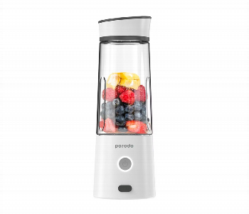 Express Delivery - Porodo Lifestyle 6 Blade Portable Juicer 400Ml 126W White - ID 7149750