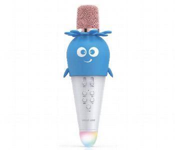 Express Delivery - Green Lion Kids Karaoke Microphone Blue - ID 7149767